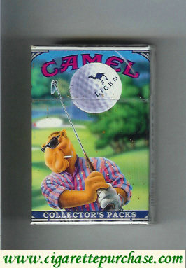 Camel collection version Collector's Packs 4 Lights cigarettes hard box